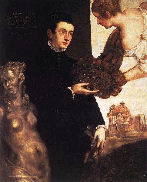 Jacopo Robusti Tintoretto Portrait of Ottavio Strada china oil painting image